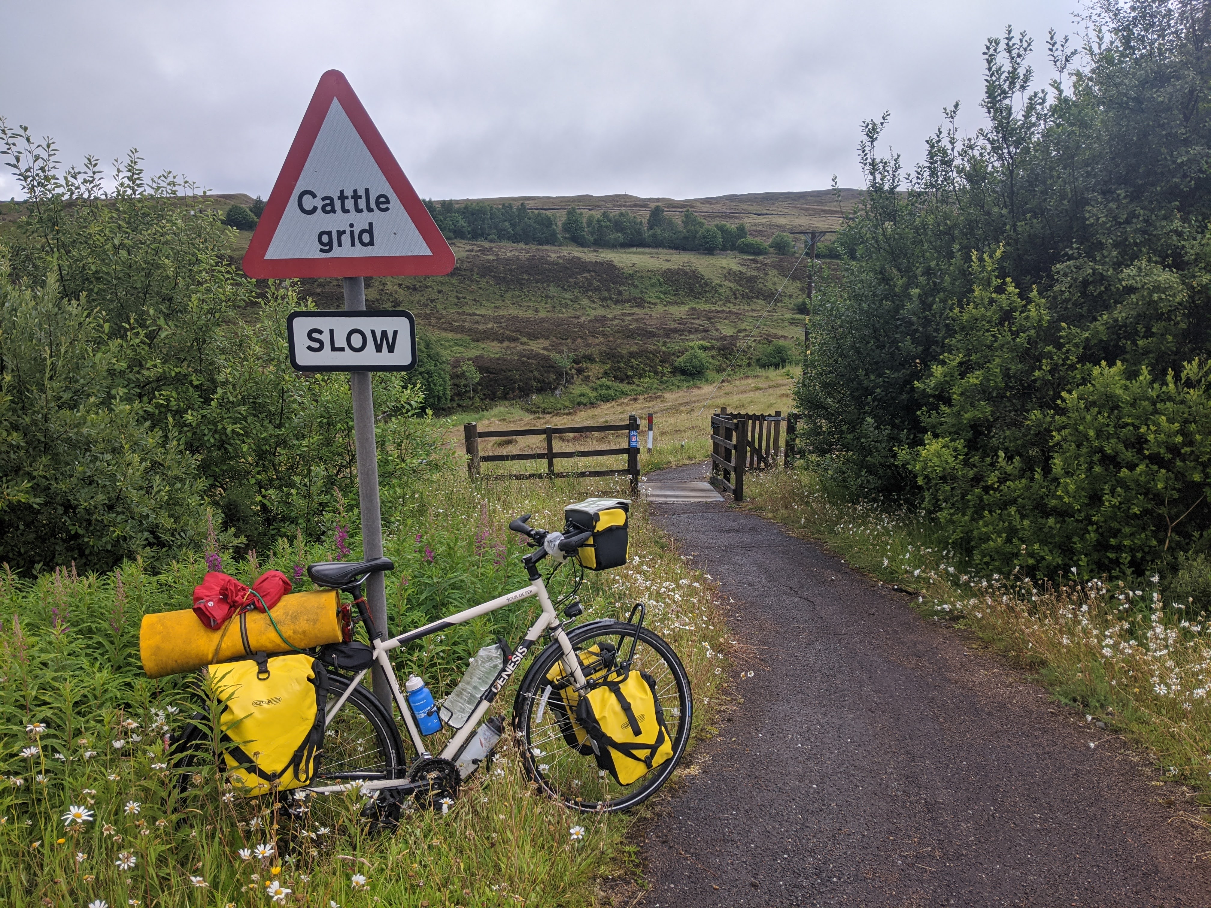 Mini cattle grid